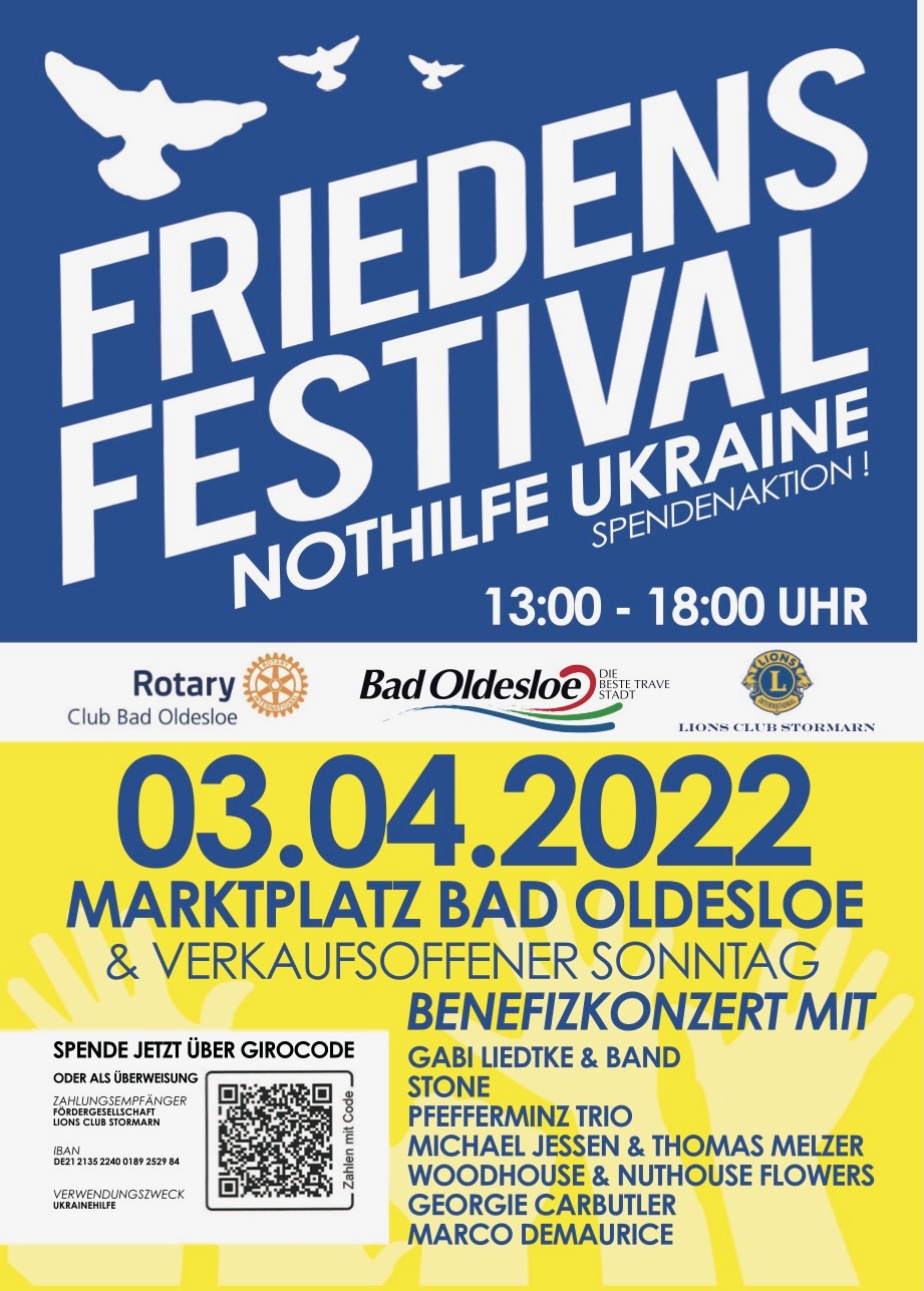 Flyer Friedens Festival